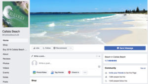Callala Beach Facebook Page
