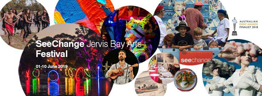 The SeeChange Jervis Bay Arts Festival shows another wonderful aspect of the Shoalhaven – a haven for artists, performers, poets, writers, musicians, and great culinary talent.