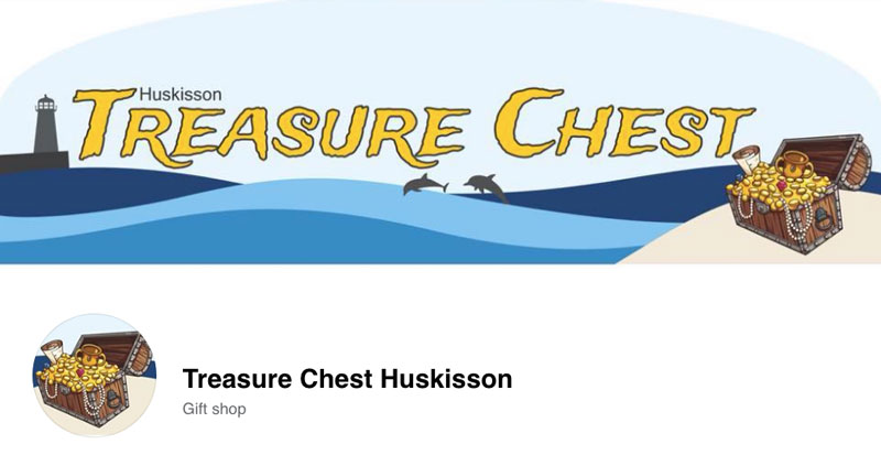 Treasure Chest Gift Shop. Girls you won't be able to resist during your weekend getaway